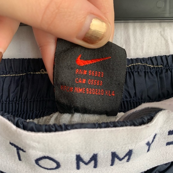 Custom Tommy Hilfiger X Nike Vintage Windbreaker Womens Pants Lined - Picture 10 of 10